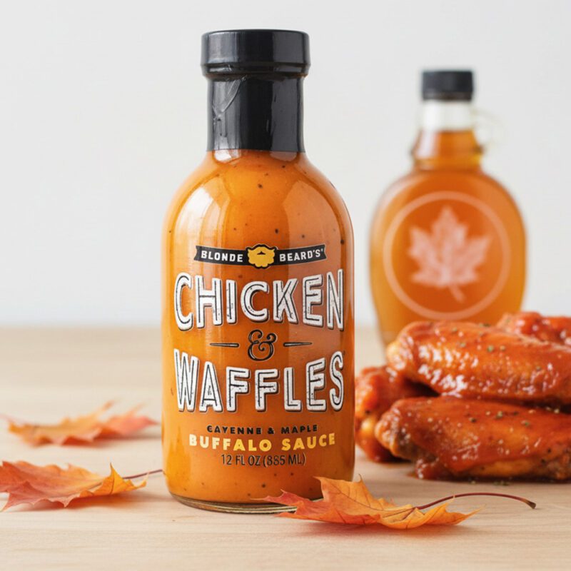 Blonde Beard’s Chicken & Waffle Craft Buffalo Wing Sauce wholesale price and pack