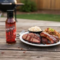 Slaps Spicy BBQ Sauce 16 oz