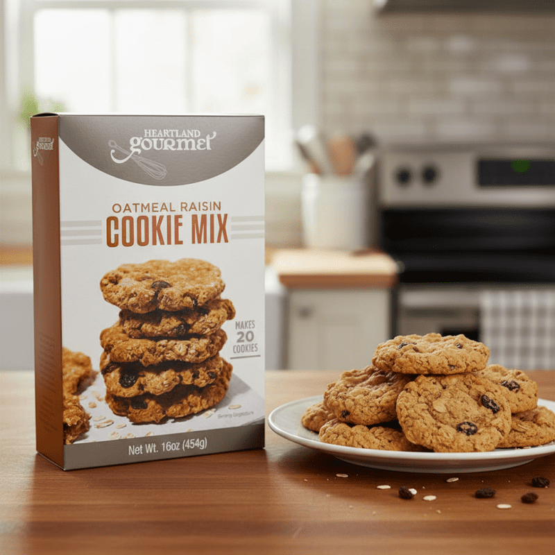 Heartland Gourmet Oatmeal Raisin Cookie Mix