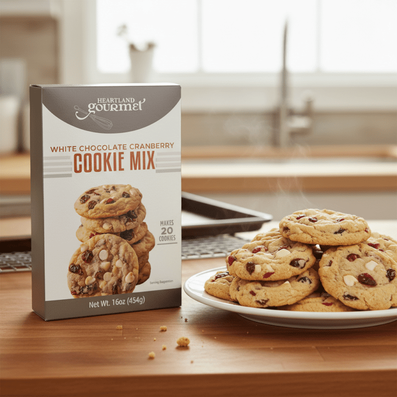 Heartland Gourmet White Chocolate Cranberry Cookie Mix
