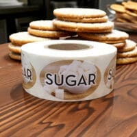 Sugar Label Bakery Flavor Stickers