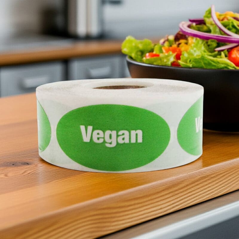 Vegan Label Stickers