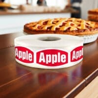 Apple Label Bakery Flavor Sticker
