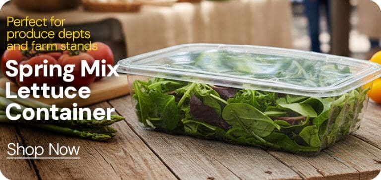 Spring Mix Lettuce Container