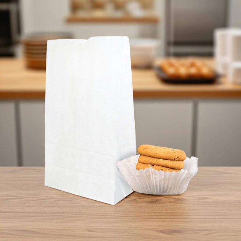 100115-12-lb.-White-Waxed-Bakery-Bags White bakery bag with wax liner