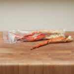 crab legs bag with zip closure