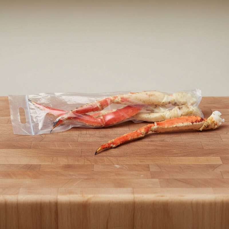 106466-Crab-Legs-Zipper-Bag crab legs bag with zip closure