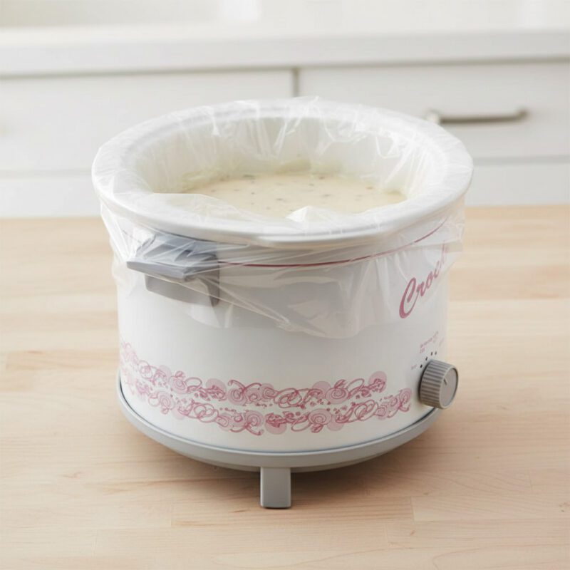 110078-Pansaver-Crock-Pot-Liner-9-and-11-Quart-Round_2 Wholesale Crock Pot liner for professional use on 9 and 11 quart slow cookers
