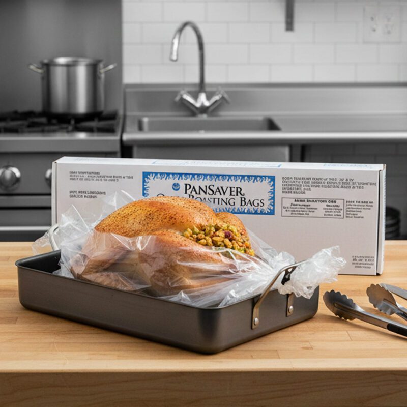 110092-Oven-Bags-with-Ties-24x30_3 Oven Bags with ties 24" x 30" wholesale package for professional use