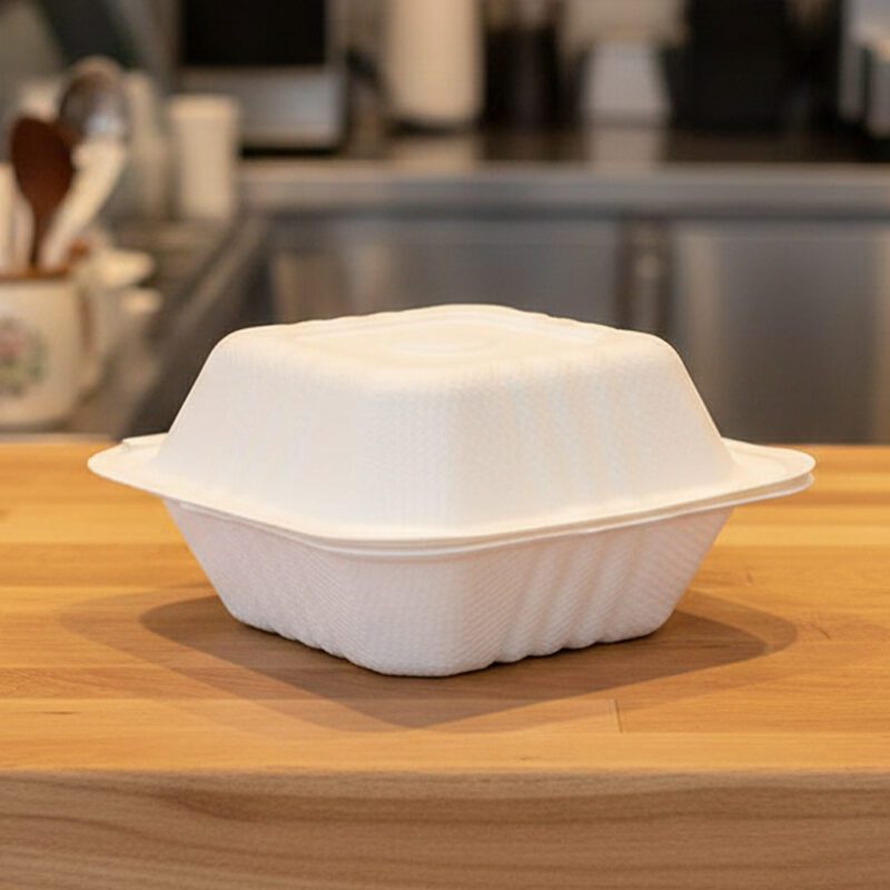 360218-6-inch-Molded-Clamshell-Champware 6 inch clamshell takeout molded container