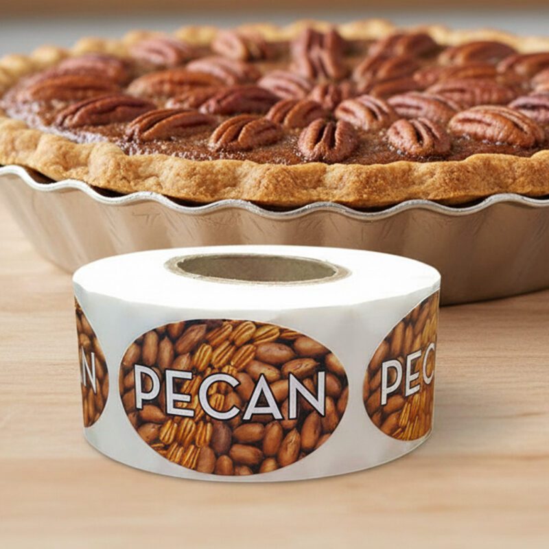 560070-Pecan-Label-Bakery-Flavor-Stickers2 pecan pie label