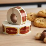 roll of macadamia labels