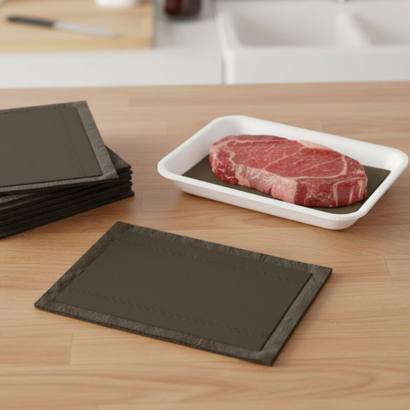 88-110003-50g-Black-Gel-Meat-Pad Gel Meat Pad 50g black