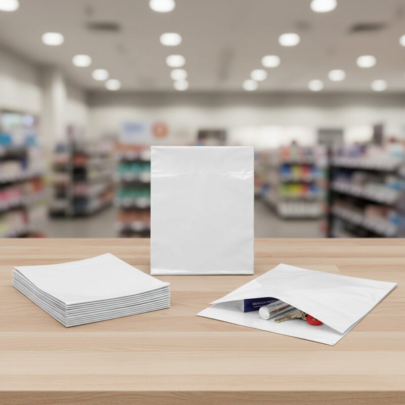 White-Retail-Plastic-Bags white plastic shopping bag for small retail carryout