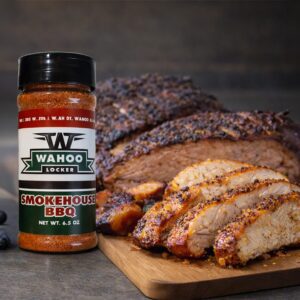 Wahoo Locker Smokehouse BBQ Seasoning 6.5oz - 6/case