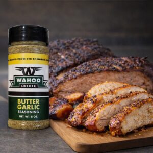 Wahoo Locker Butter Garlic Seasoning 8oz - 6/case